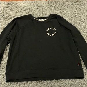 Black sweatshirt from Pink